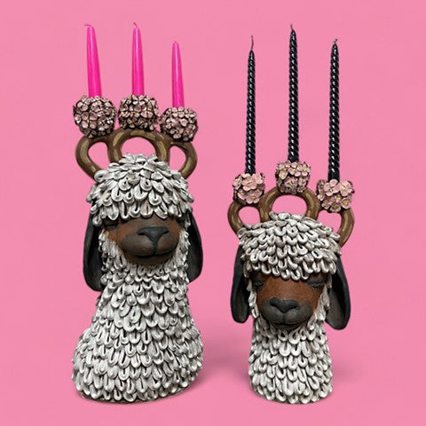 Animal Head Candelabras with Andréa Connell
