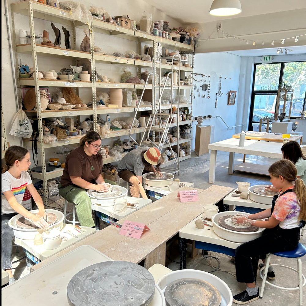 Santa Monica One Hour Pottery Classes – Still Life Ceramics Studio