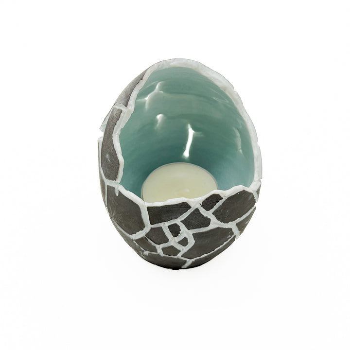 Eggshell Tealight Holder