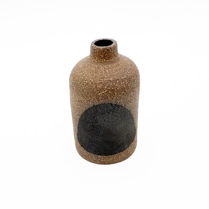 Mini Vase in Dark Brown