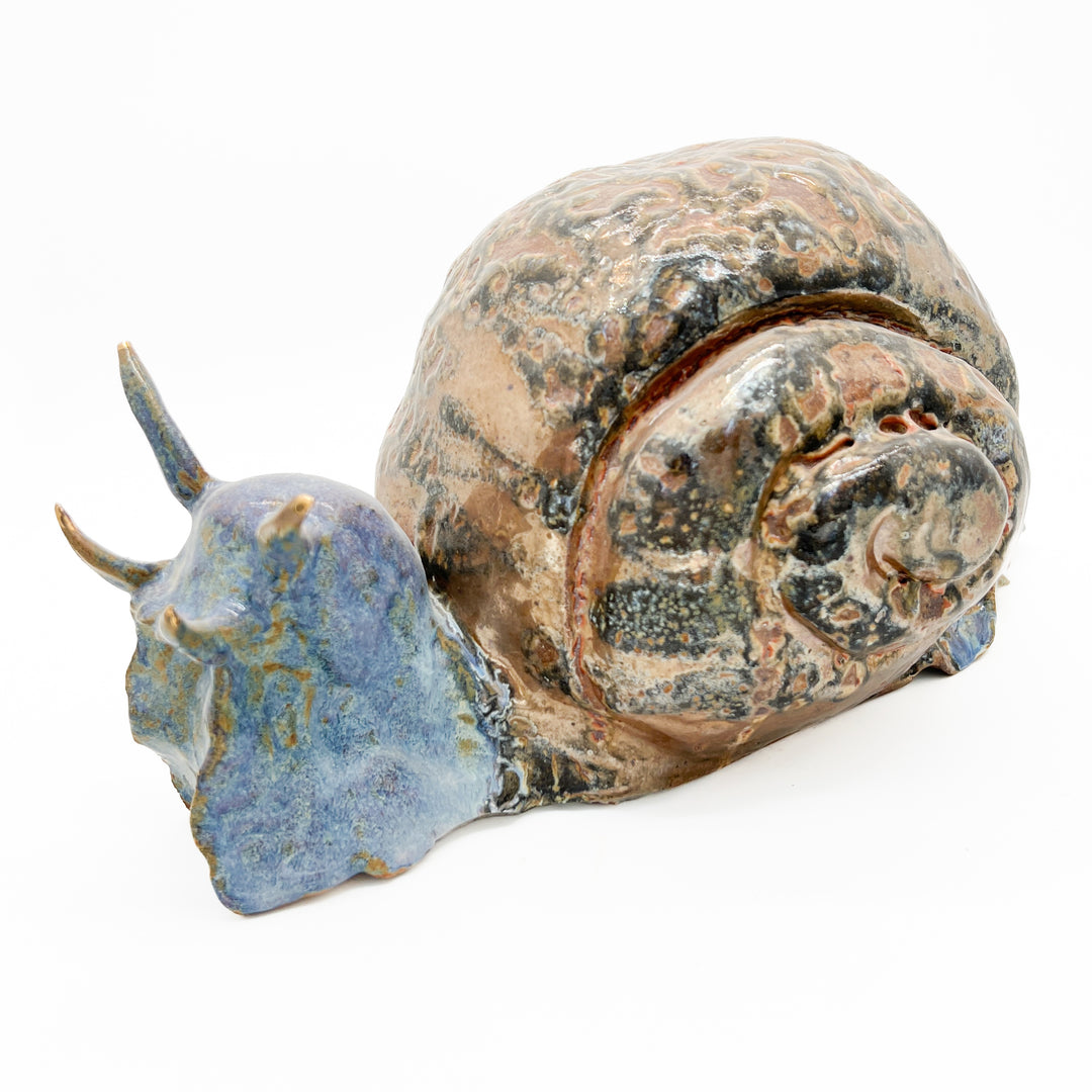 Snail With Gold Luster
