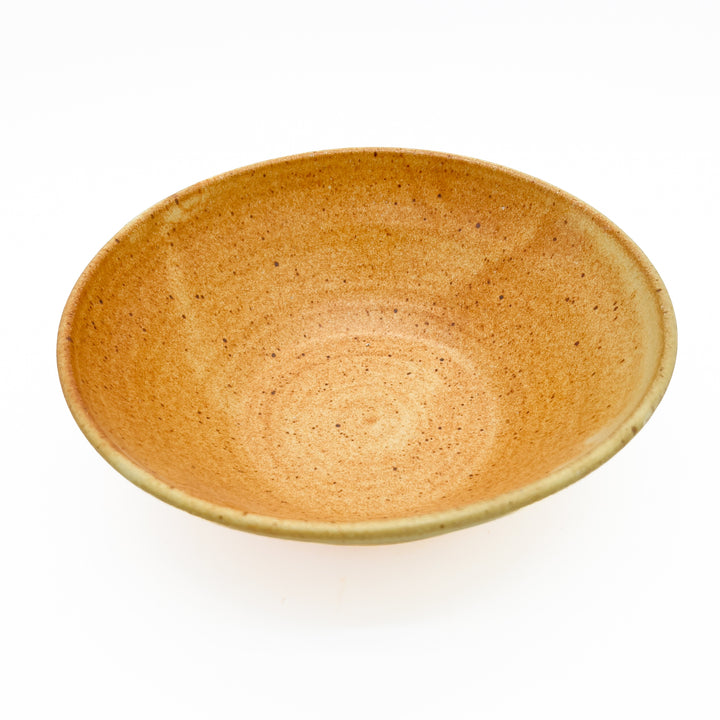 Bowl in Yellow Glaze