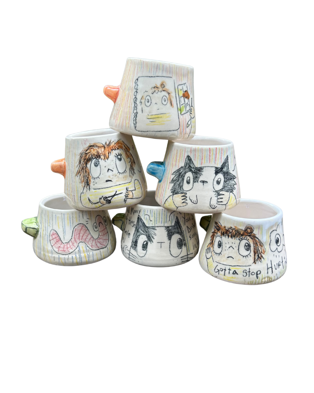 Cartooning on Clay and Playful Figurines with Laura Williams