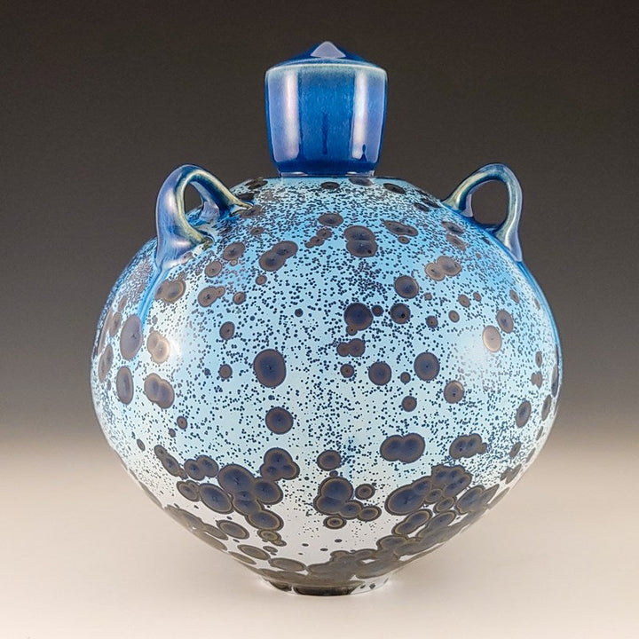 Original Workshops & Classes by Still Life Studio - crystalline glaze ceramic piece by Ian childers
