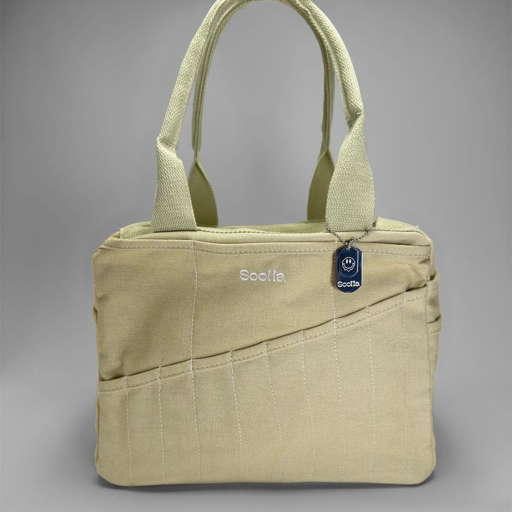 2-pack Soolla® Studio Bags, Art Supply & Pottery Tool Bag, Graphite Black,  Knitting Project Bag, Craft Organizer Bag, Artist Teacher Gift 
